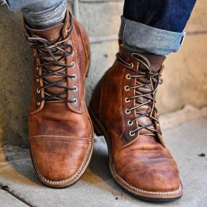 Bottes Homme Julian | Cuir PU Élégant