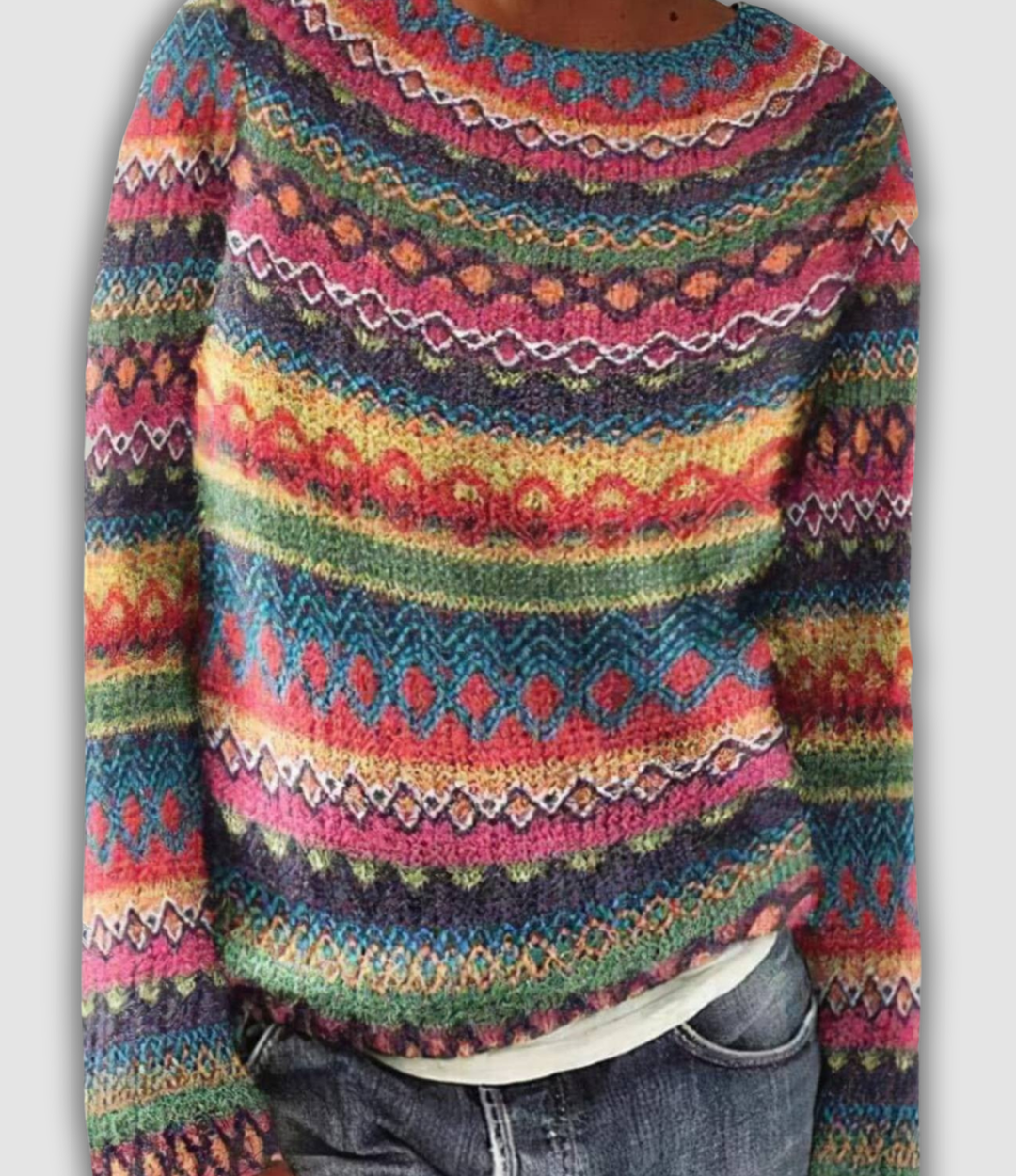 Pull Jacquard Doux | Chaleur Élégante