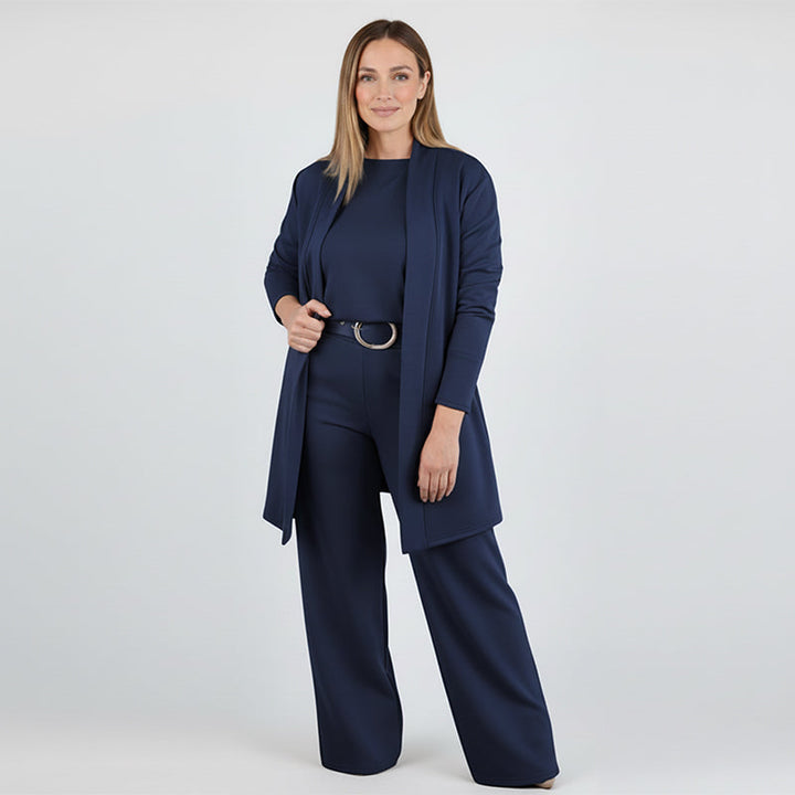 Eveline | Ensemble Femme Trois Pièces avec Cardigan Long
