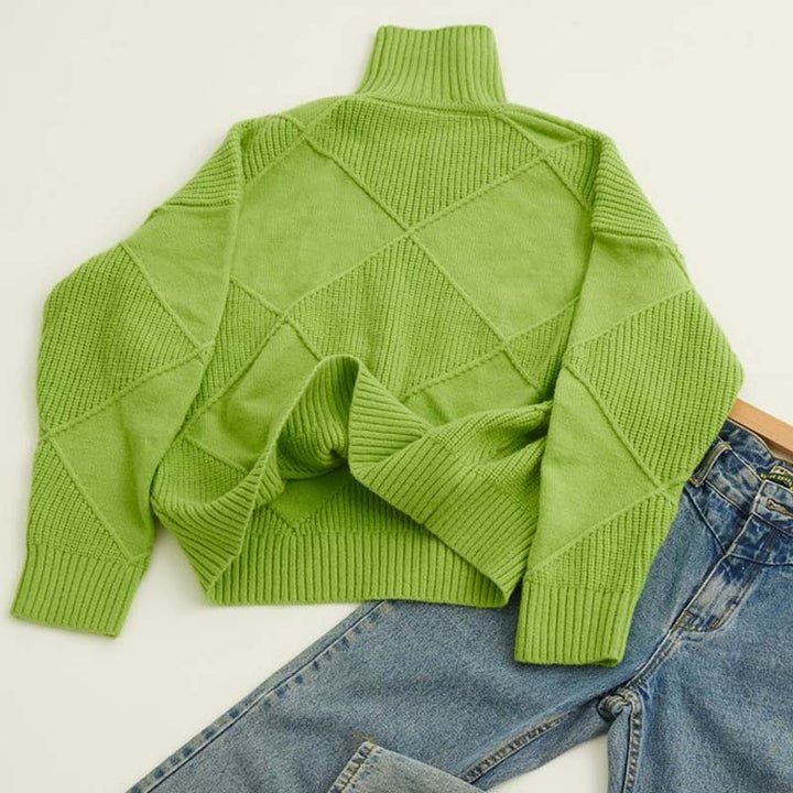 Tricot Automnal Raffiné | Pull Solenne