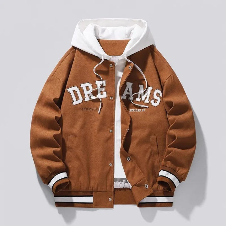Veste Varsity à Capuche Sophistiquée | Kent