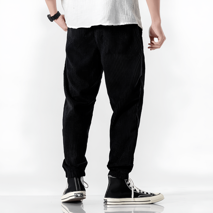 Pantalon moderne à coupe confortable pour homme | Elvio