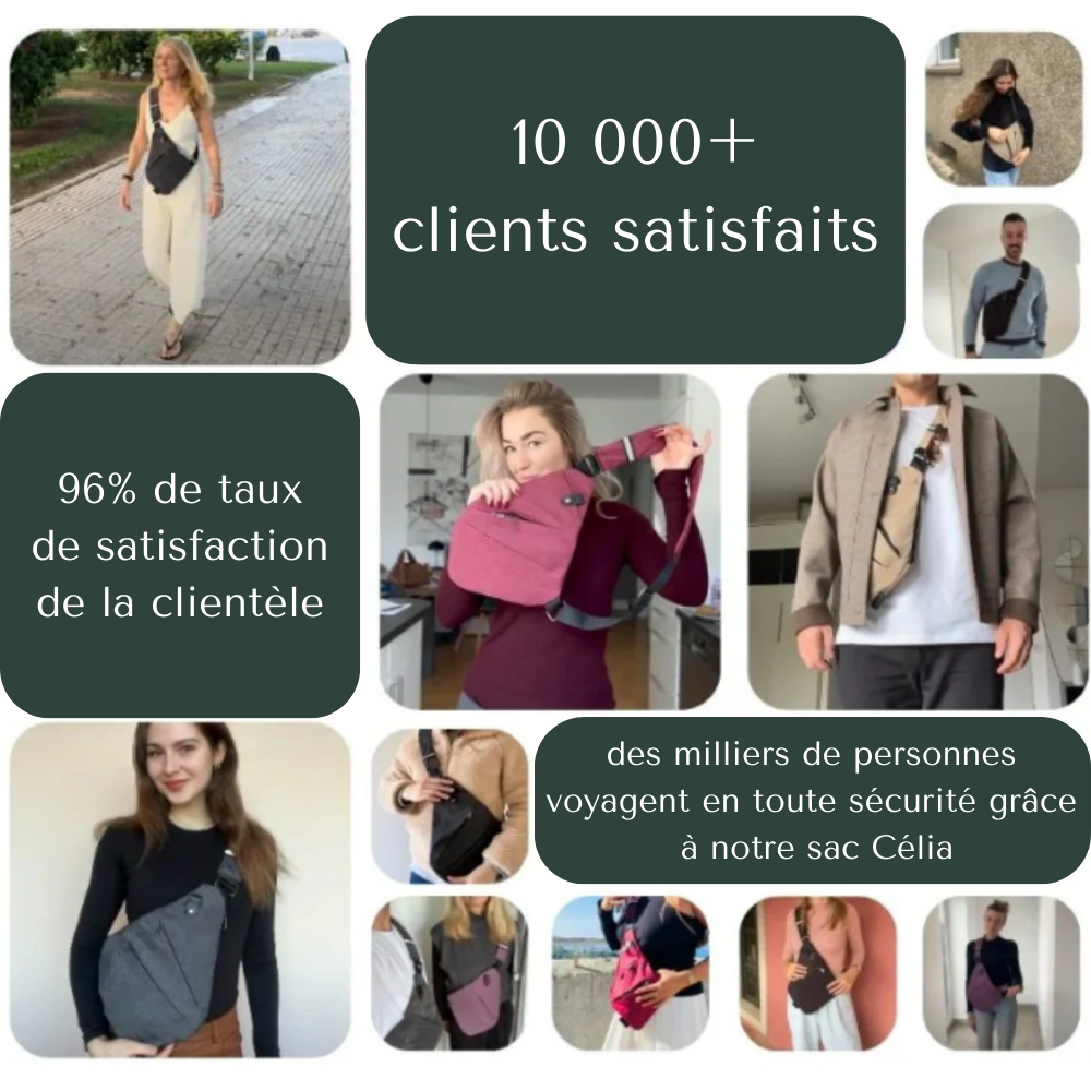 Sac Femme Sécurisé Pratique | Anti-Vol