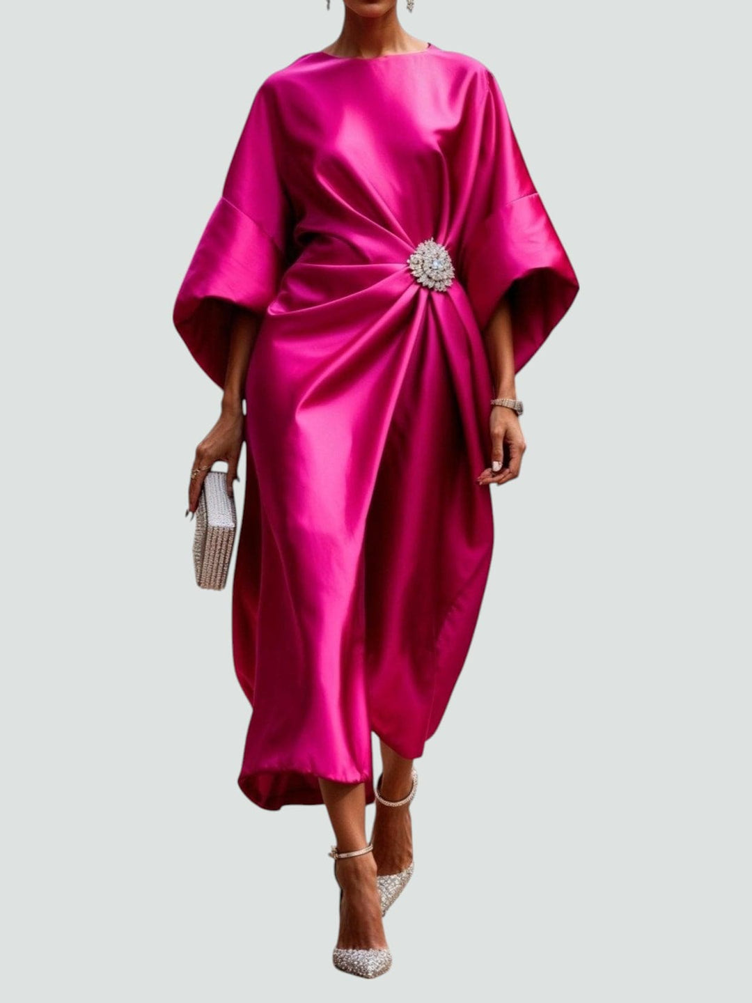 Femmes Robe Élégante Raffinée | Longue