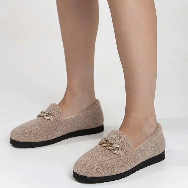 Pantoufles élégantes à silhouette enveloppante pour femme | Alba