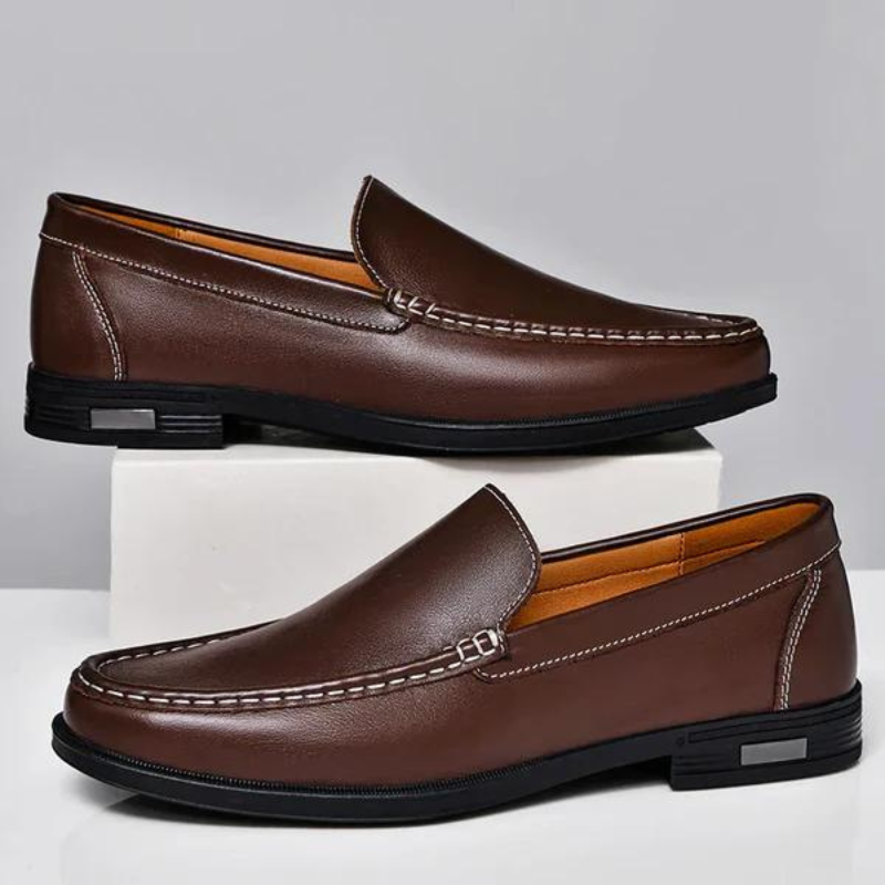Valéran | Mocassins Homme en Cuir Italien Silhouette Classique