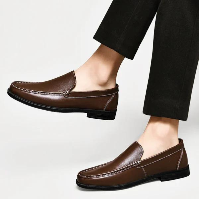 Valéran | Mocassins Homme en Cuir Italien Silhouette Classique
