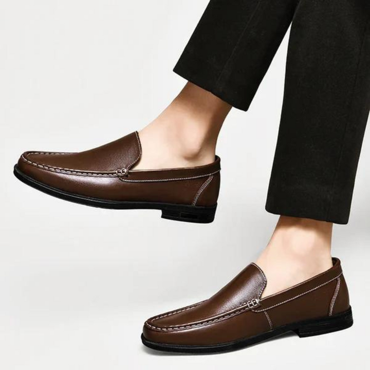 Valéran | Mocassins Homme en Cuir Italien Silhouette Classique
