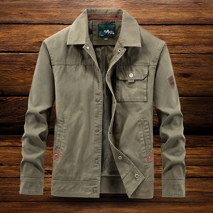 Veste utilitaire boutonnée pour homme | Jayson