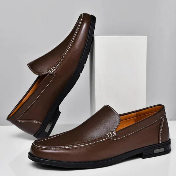 Valéran | Mocassins Homme en Cuir Italien Silhouette Classique