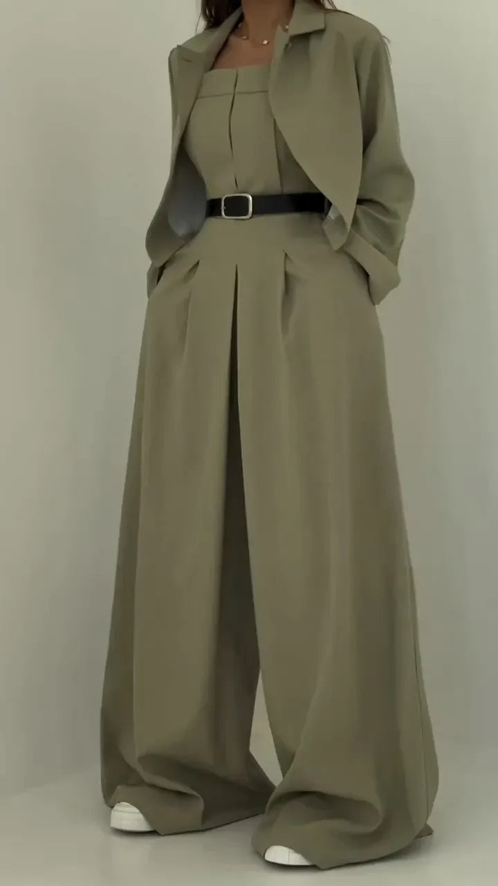 Combinaison Femme Élégante Chic | Noire