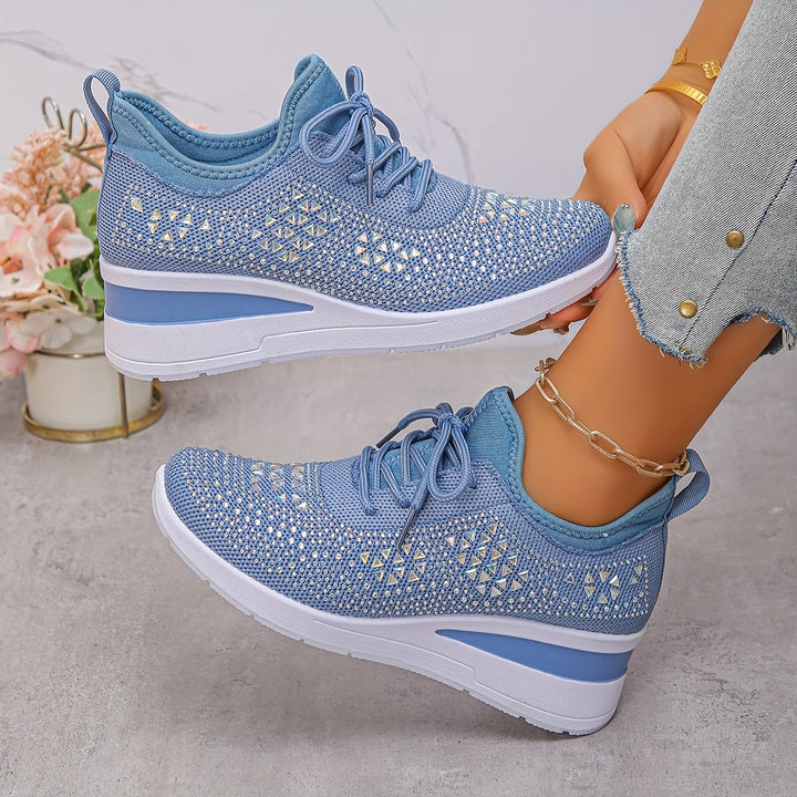 Éclatantes Baskets Compensées | Confortables