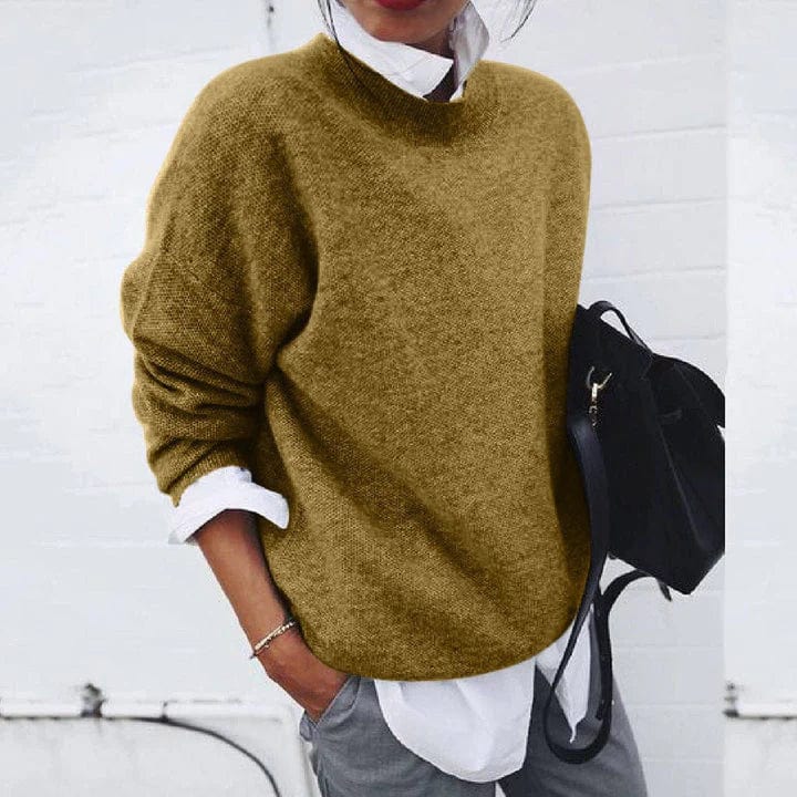 Pull Confortable À Manches Longues Pour Femme | Jolanda