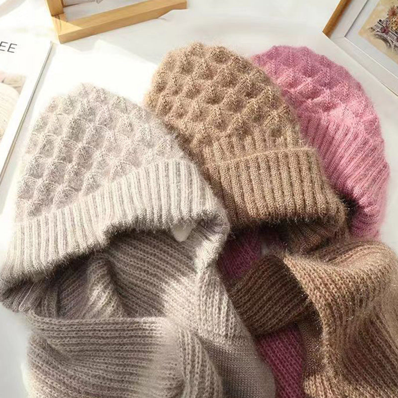 Ensemble Bonnet et Écharpe Doux Pour Femme | Frostelle