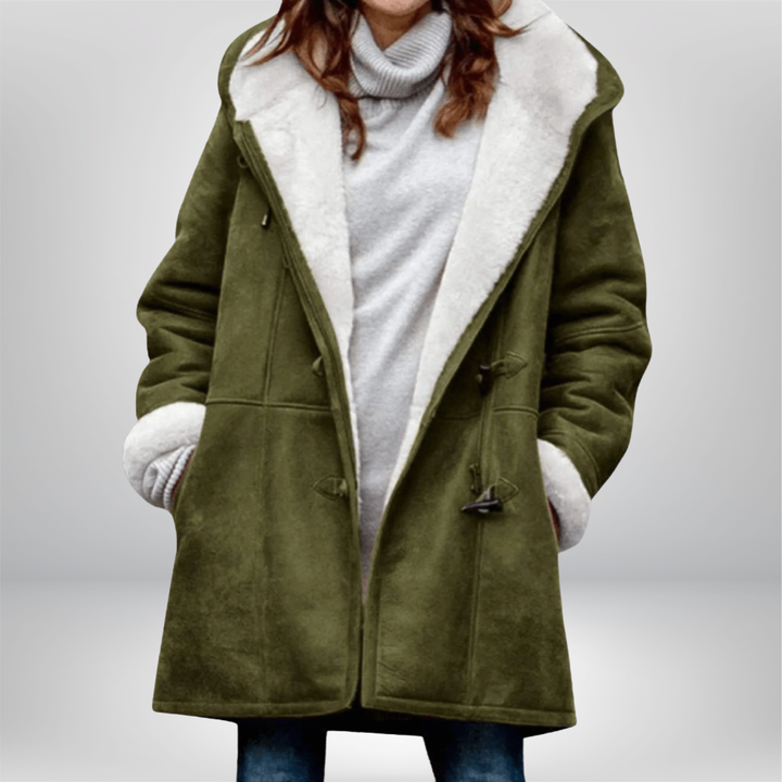 Manteau élégant à coupe ample pour femme | Léonie