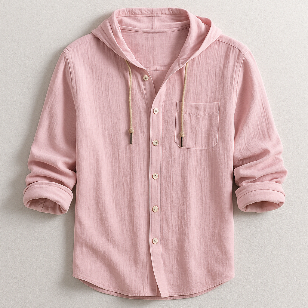 Chemise à Capuche Moderne | Élégance Décontractée