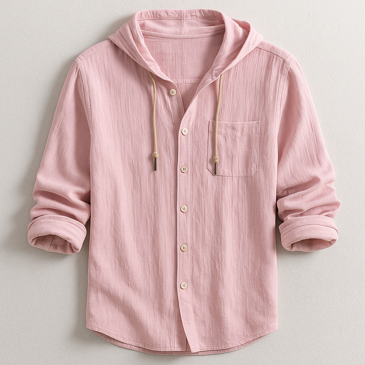 Chemise à Capuche Moderne | Élégance Décontractée