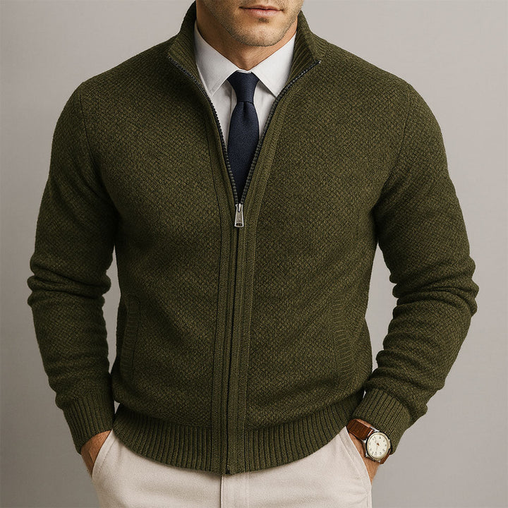 Cardigan Zippé Élégant | Lucien