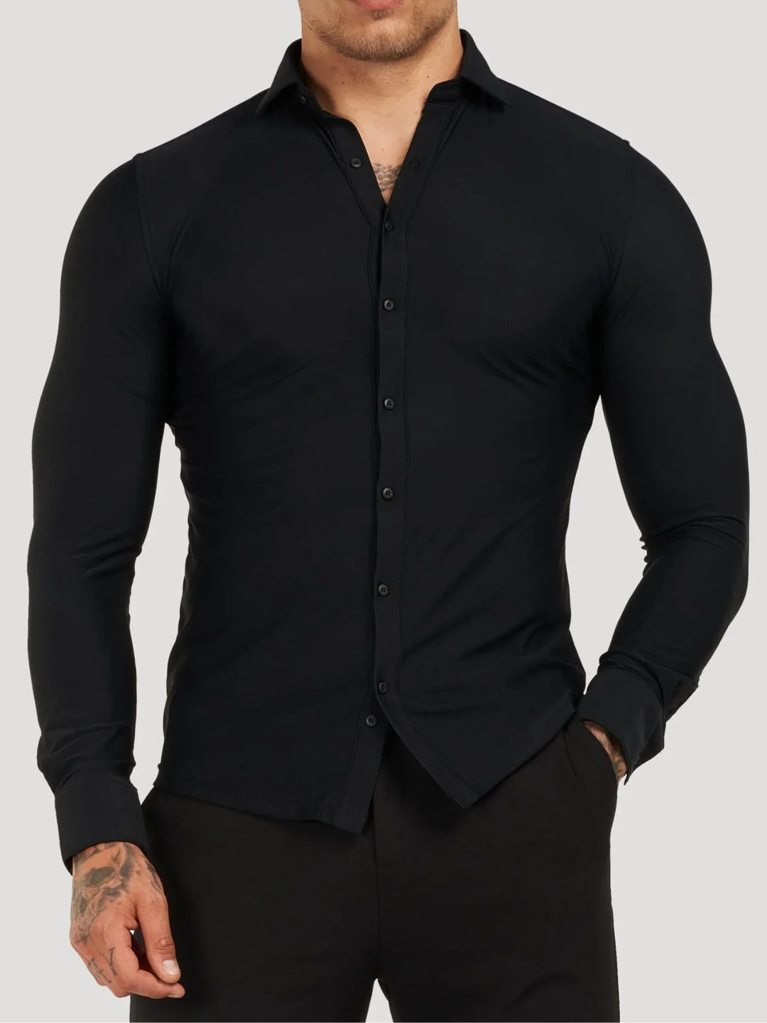 Chemise Stretch Sans Repassage pour Homme | Dorian