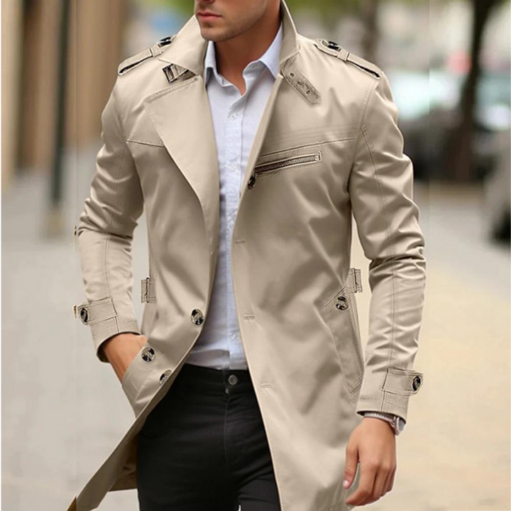 Trenchcoat Homme | Élégant Polyvalent