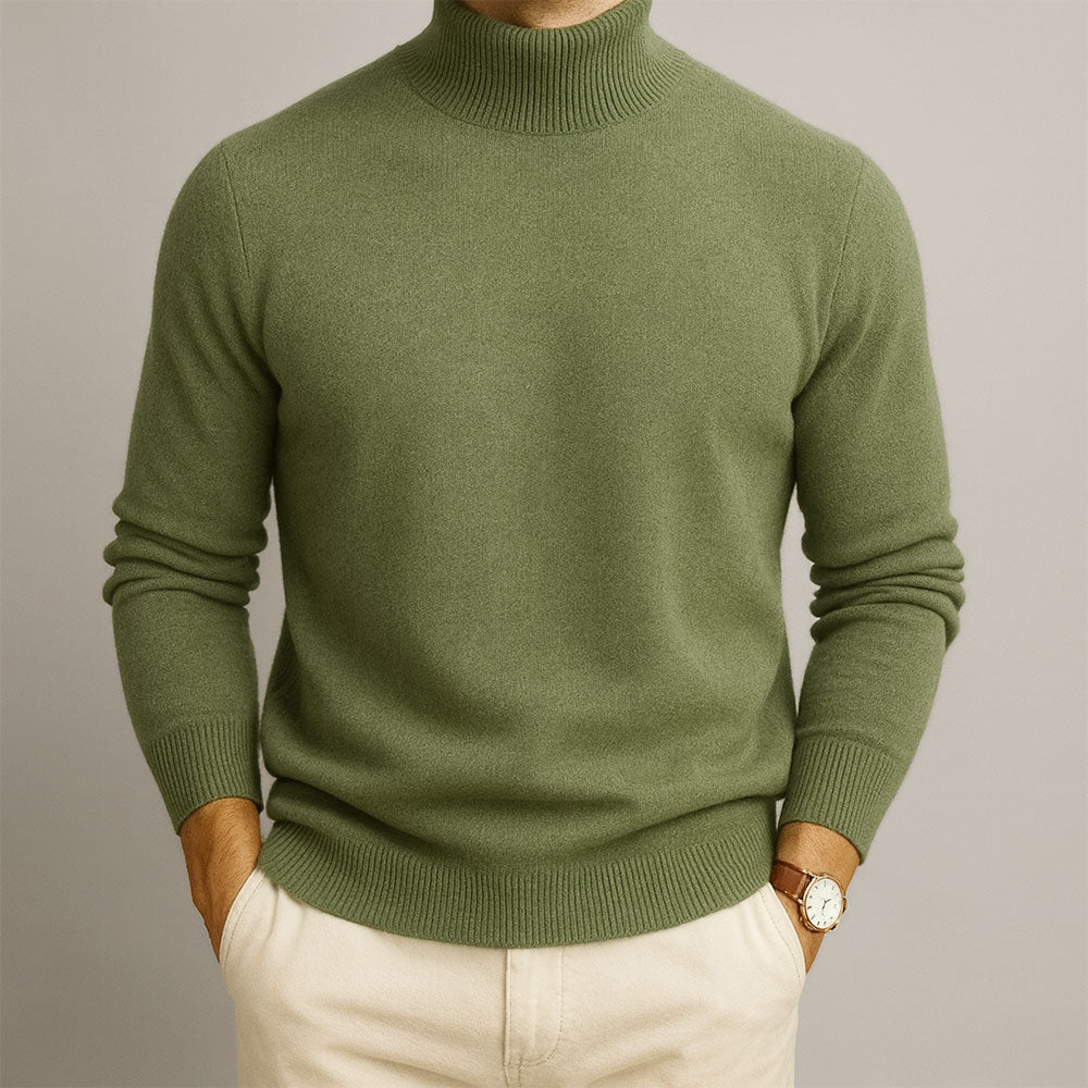 Pull col roulé élégant pour homme | Orvian