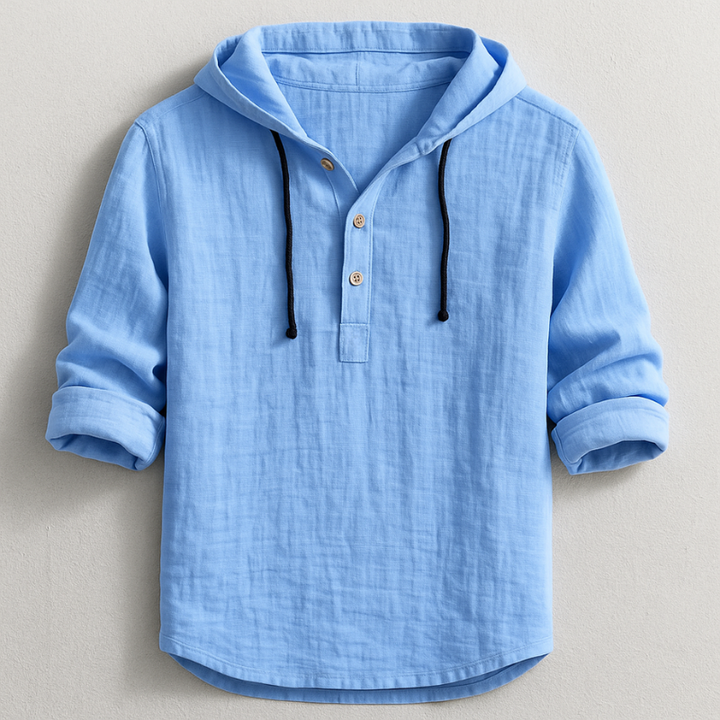 Chemise à capuche légère pour homme | Hudrien