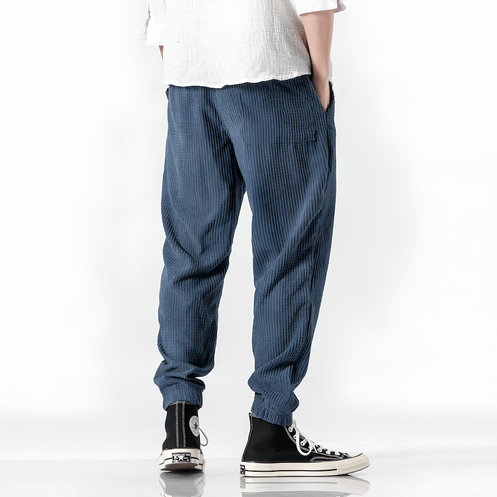 Pantalon moderne à coupe confortable pour homme | Elvio