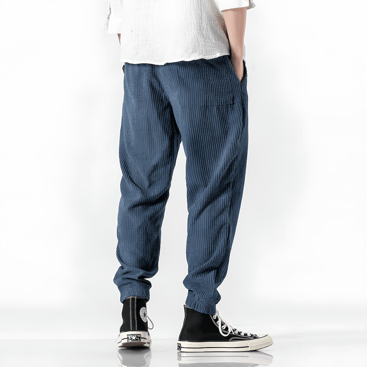 Pantalon moderne à coupe confortable pour homme | Elvio