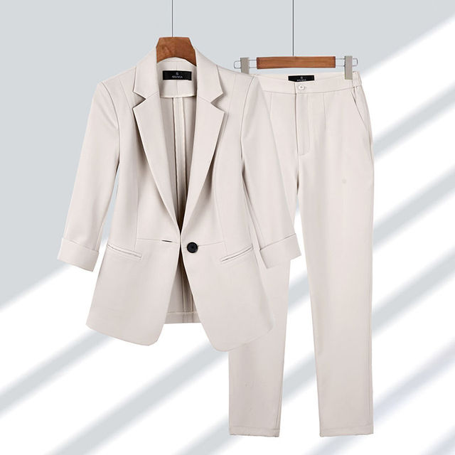 Ensemble Blazer et Pantalon Sophistiqué | Jackie