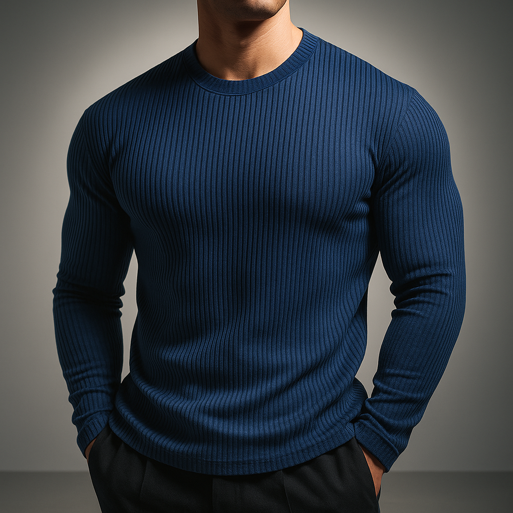 Pull côtelé élégant | Derrick