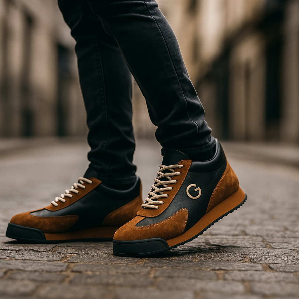 Baskets élégantes à lacets pour homme | Rovano
