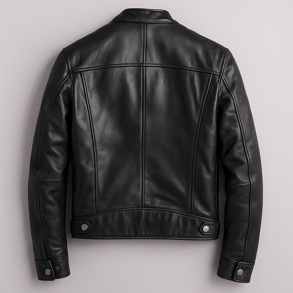 Blouson style vintage à fermeture zippée pour homme | Dravon