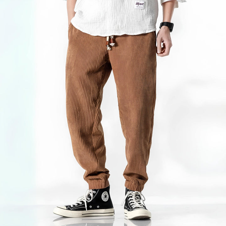 Pantalon moderne à coupe confortable pour homme | Elvio