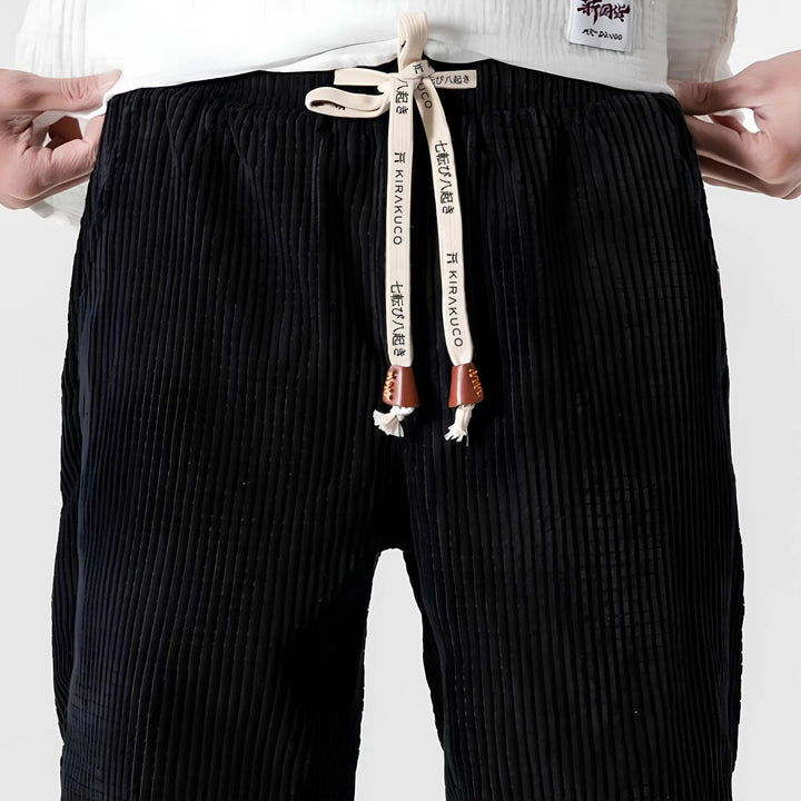 Pantalon moderne à coupe confortable pour homme | Elvio