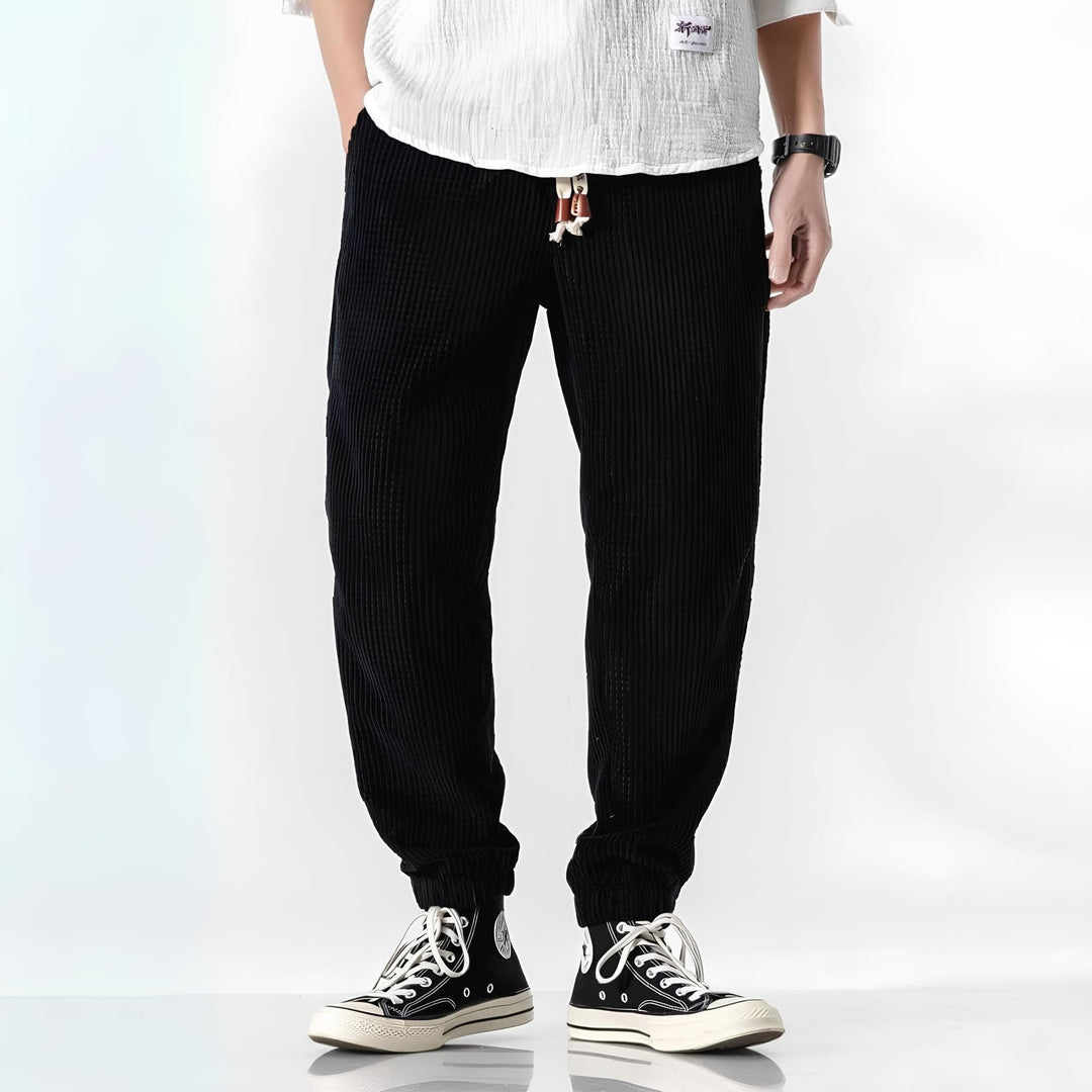 Pantalon moderne à coupe confortable pour homme | Elvio