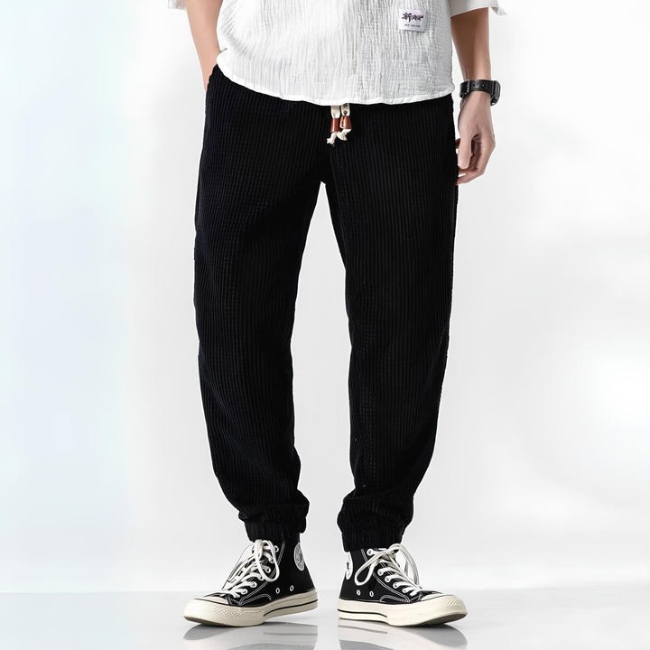 Pantalon moderne à coupe confortable pour homme | Elvio