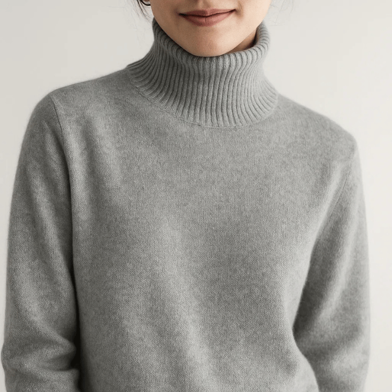 Pull col roulé élégant pour femme | Naéline