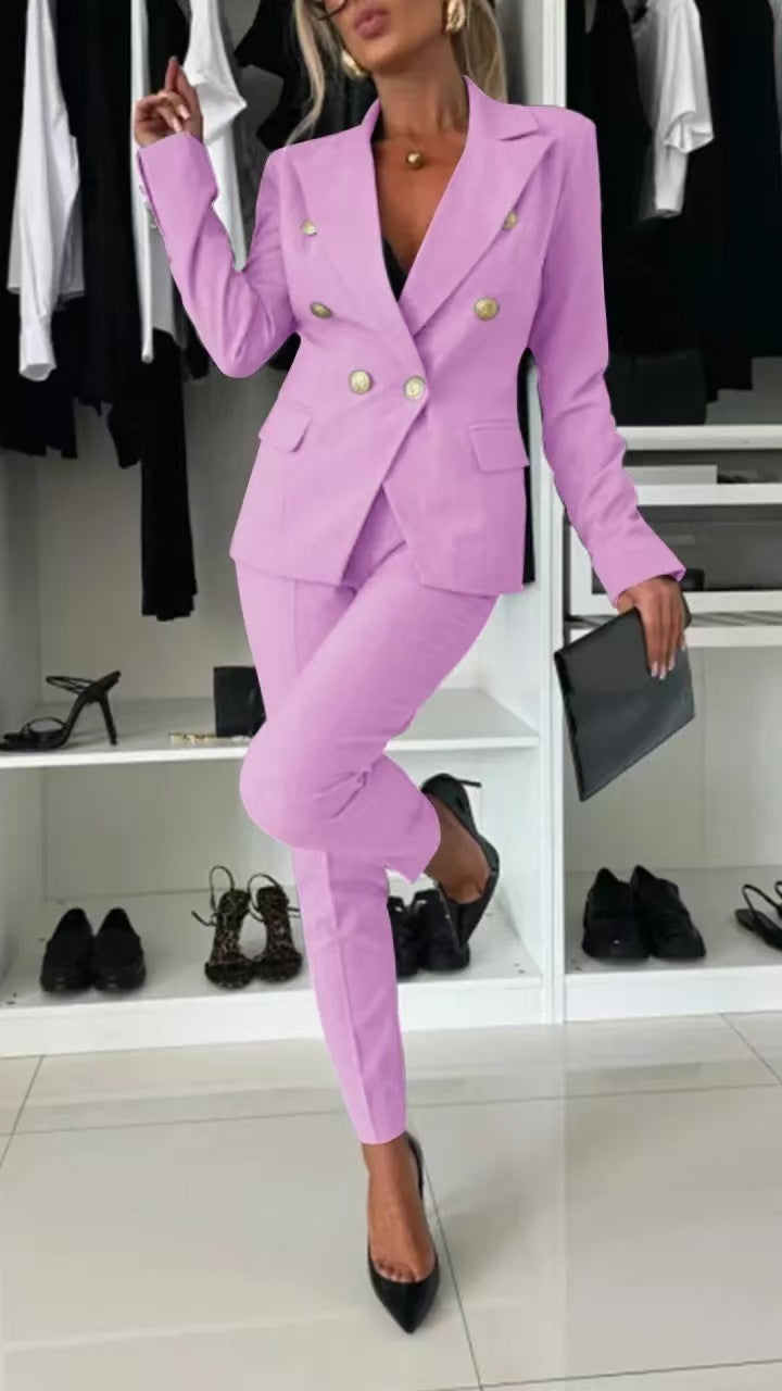 Tailleur Femme Deux-Pièces | Slim & Élégant