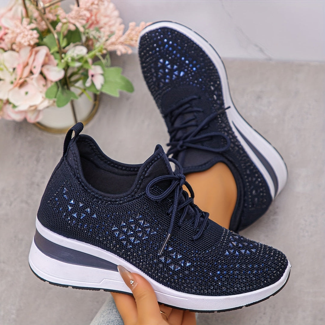 Éclatantes Baskets Compensées | Confortables
