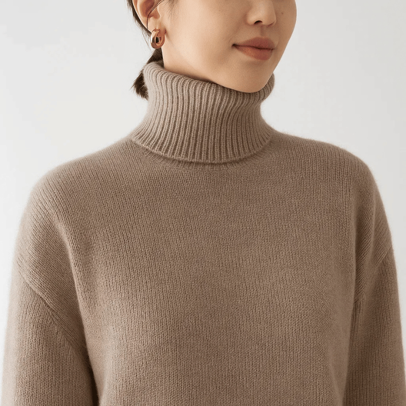 Pull col roulé élégant pour femme | Naéline