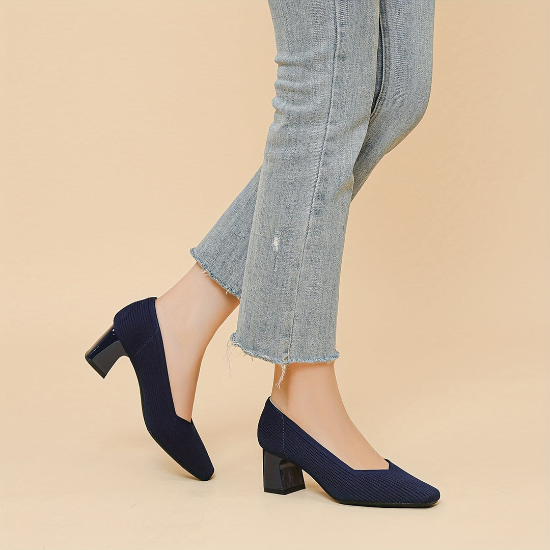 Escarpins Confortables À Talon Stable Pour Femme | Marie