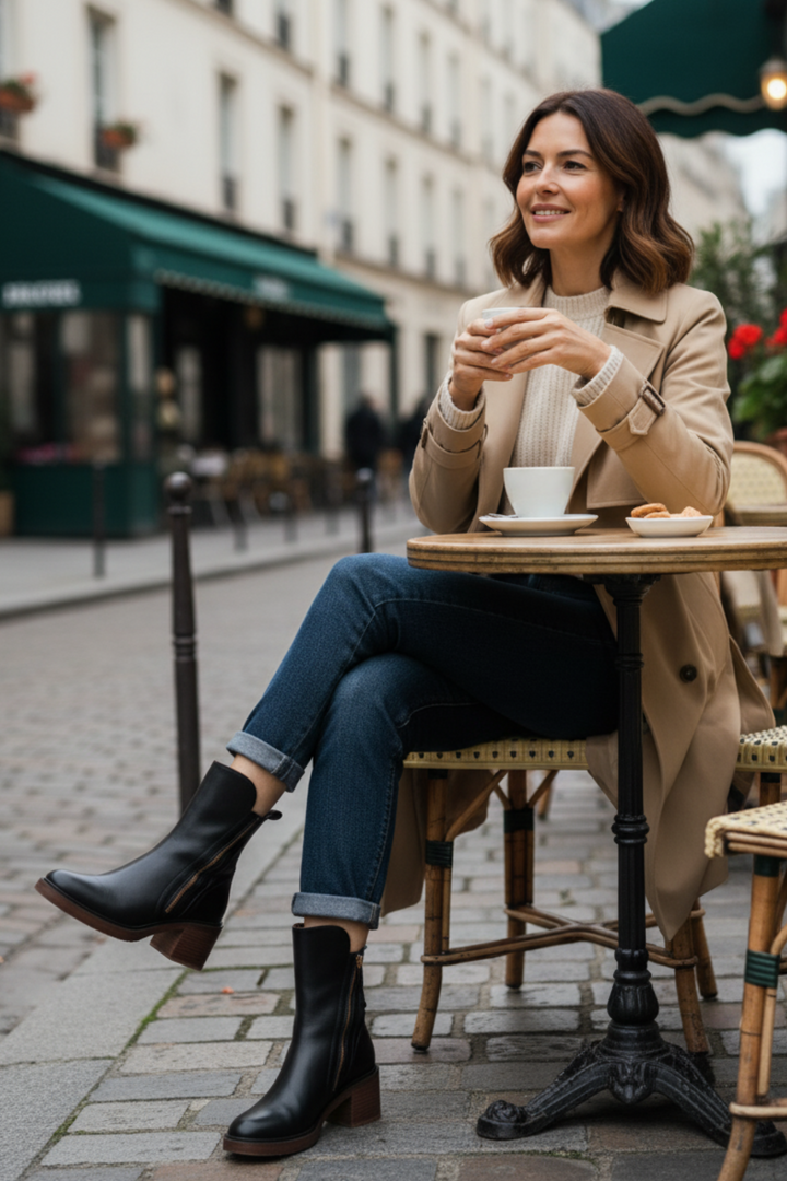 Bottes élégantes pour femmes avec talon confortable | Liora