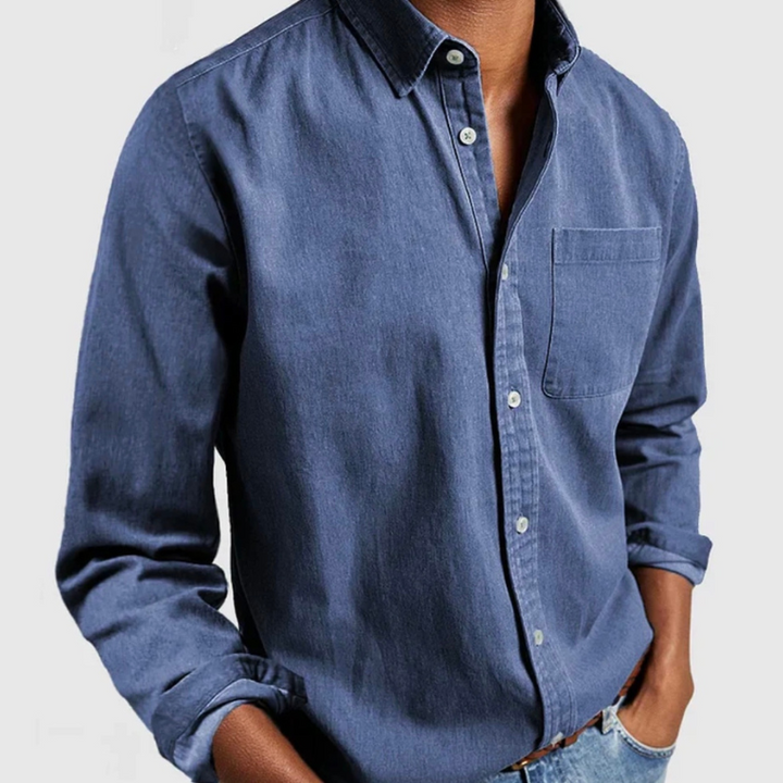 Chemise élégante boutonnée pour homme | Alvaris