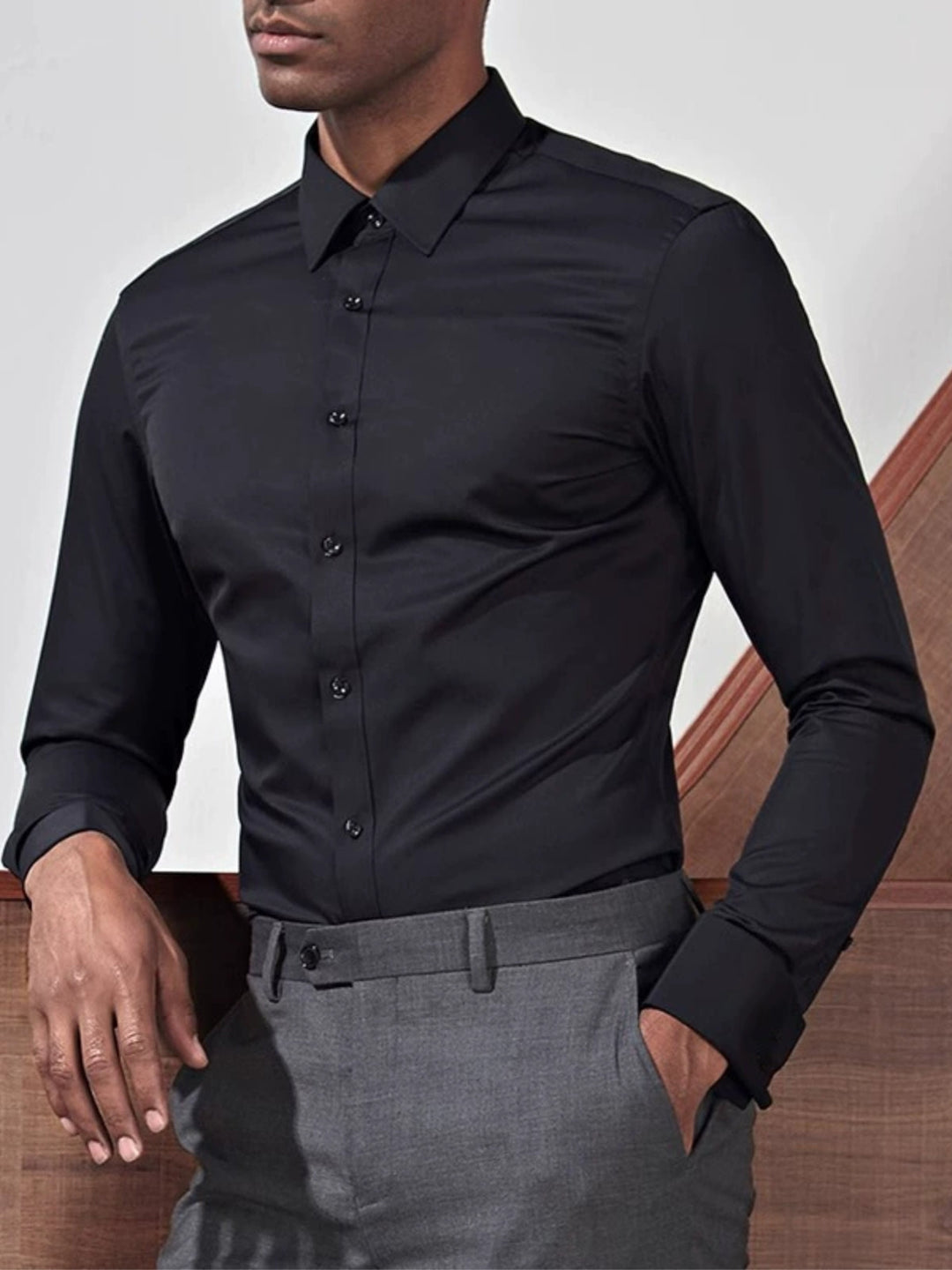 Chemise Stretch Sans Repassage pour Homme | Dorian