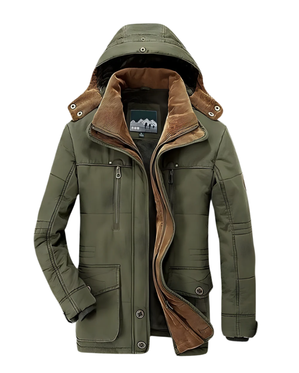 Veste Hiver Rembourrée Francesco Pour Homme | Moderne