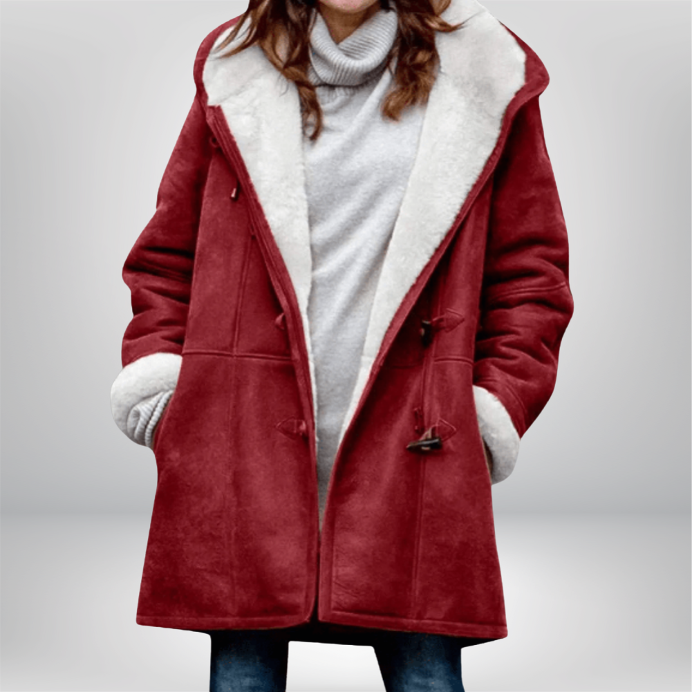 Manteau élégant à coupe ample pour femme | Léonie