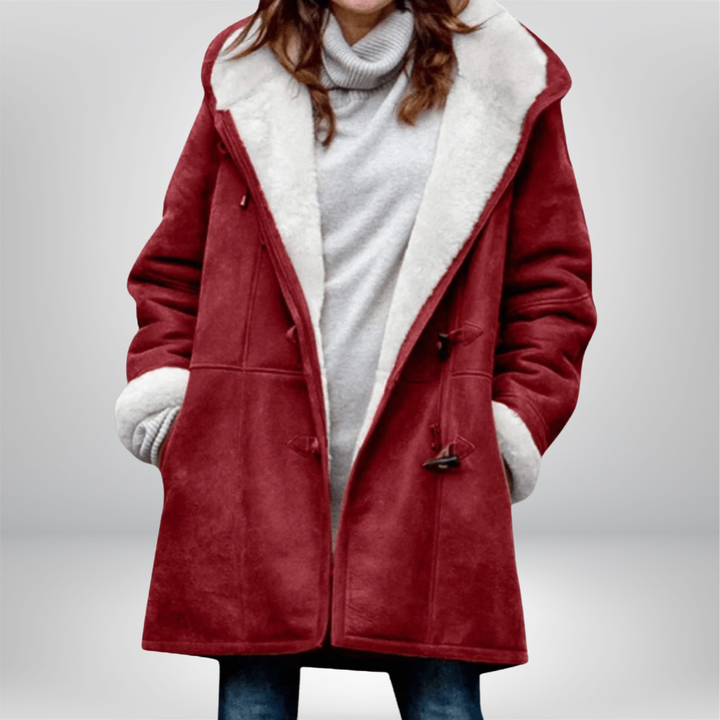 Manteau élégant à coupe ample pour femme | Léonie