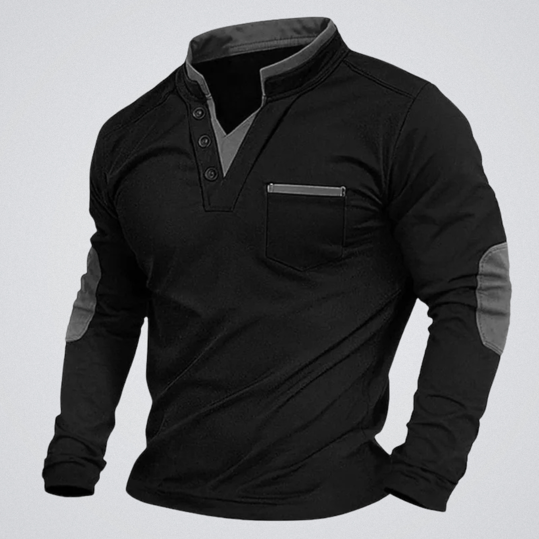 Sweat-Shirt Col V Pour Homme | Mauro