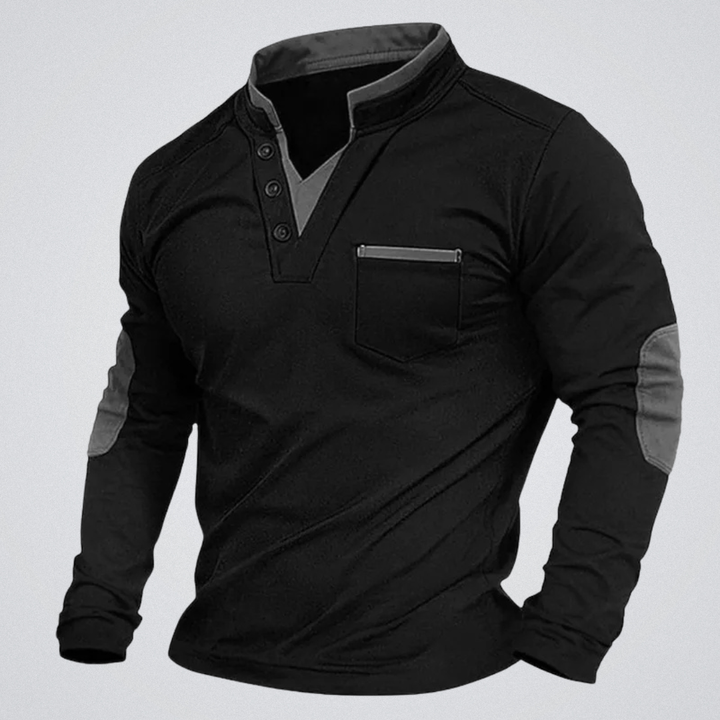 Sweat-Shirt Col V Pour Homme | Mauro