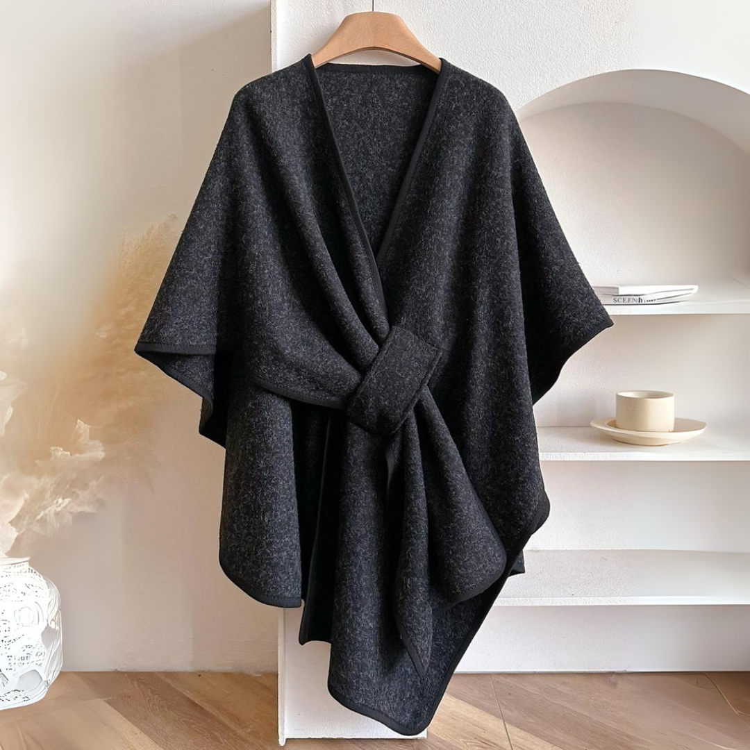Châle Drapé Élégant pour Femme | Eliana